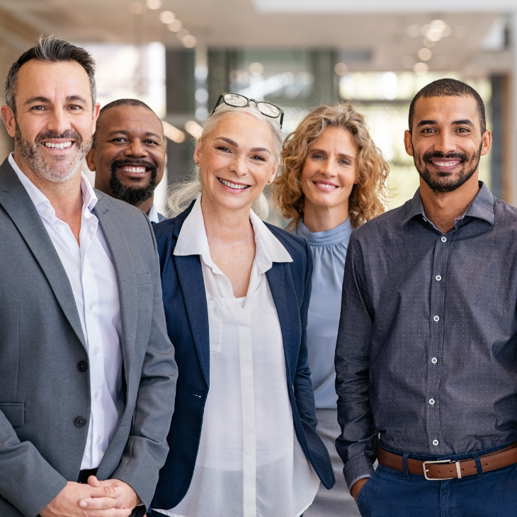 Group of health professionals 