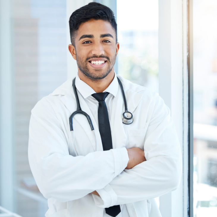 REI healthcare professional at work