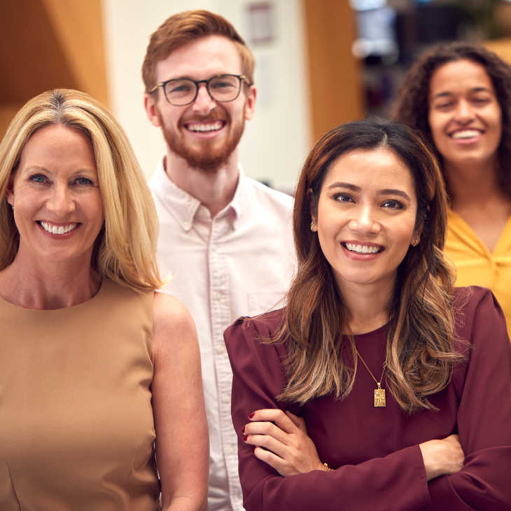 Professional group members promoting the mission of ASRM 