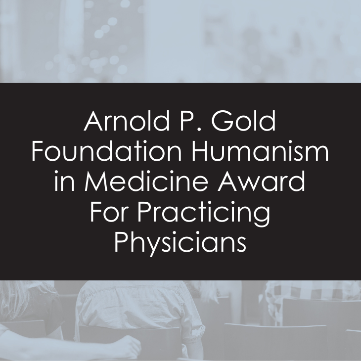 Arnold P Gold Award teaser